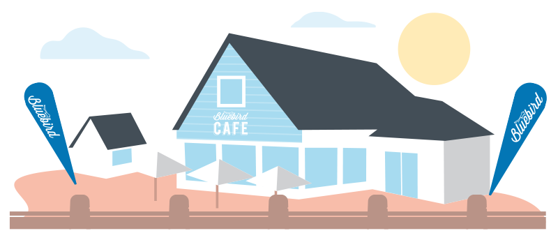 The BlueBird Cafe Ferring
